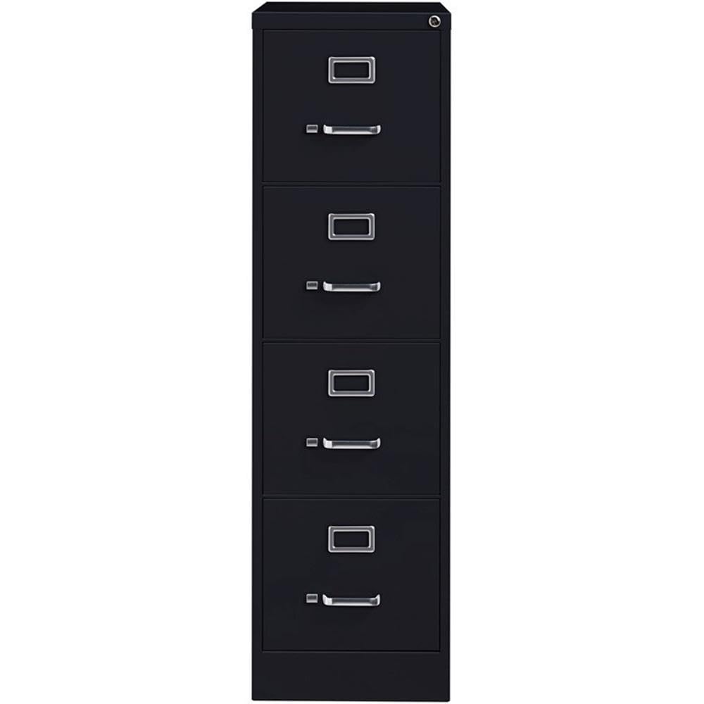 4 Drawers Black Metal Filing Cabinet E833
