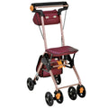 Portable Rollator Walker with Seat O34726