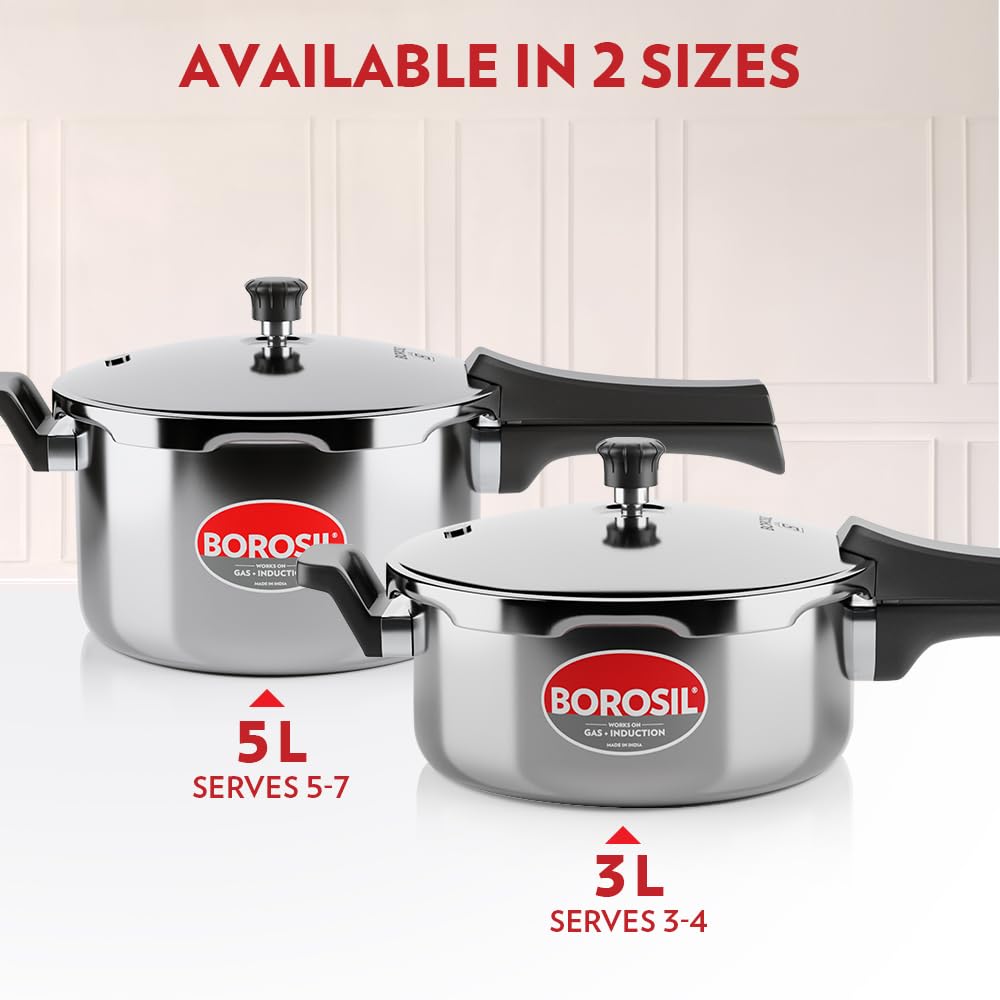 3 L Stainless Steel Pressure Cooker T64462