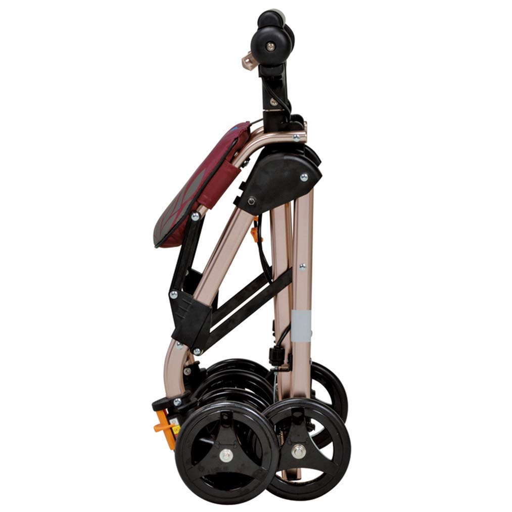 Portable Rollator Walker with Seat O34726