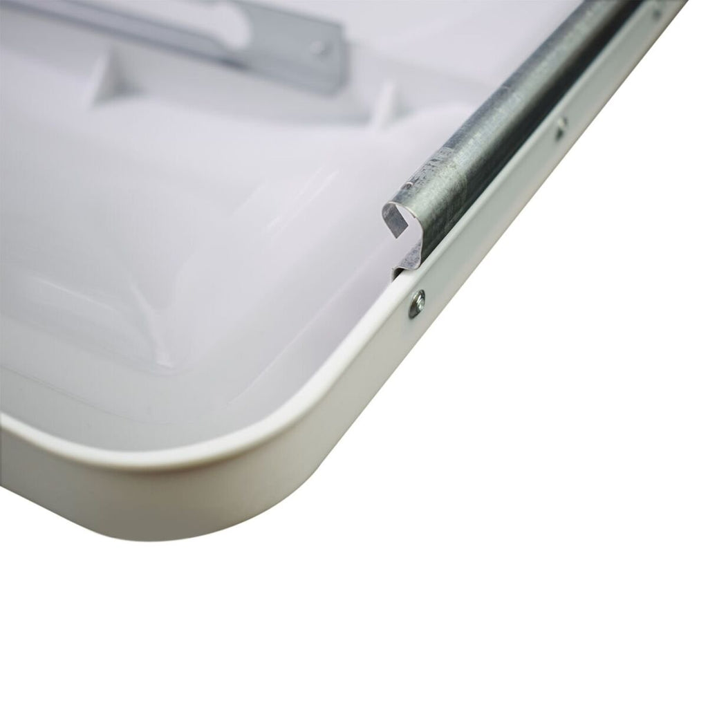 14 Inch White RV Roof Vent Cover D72831
