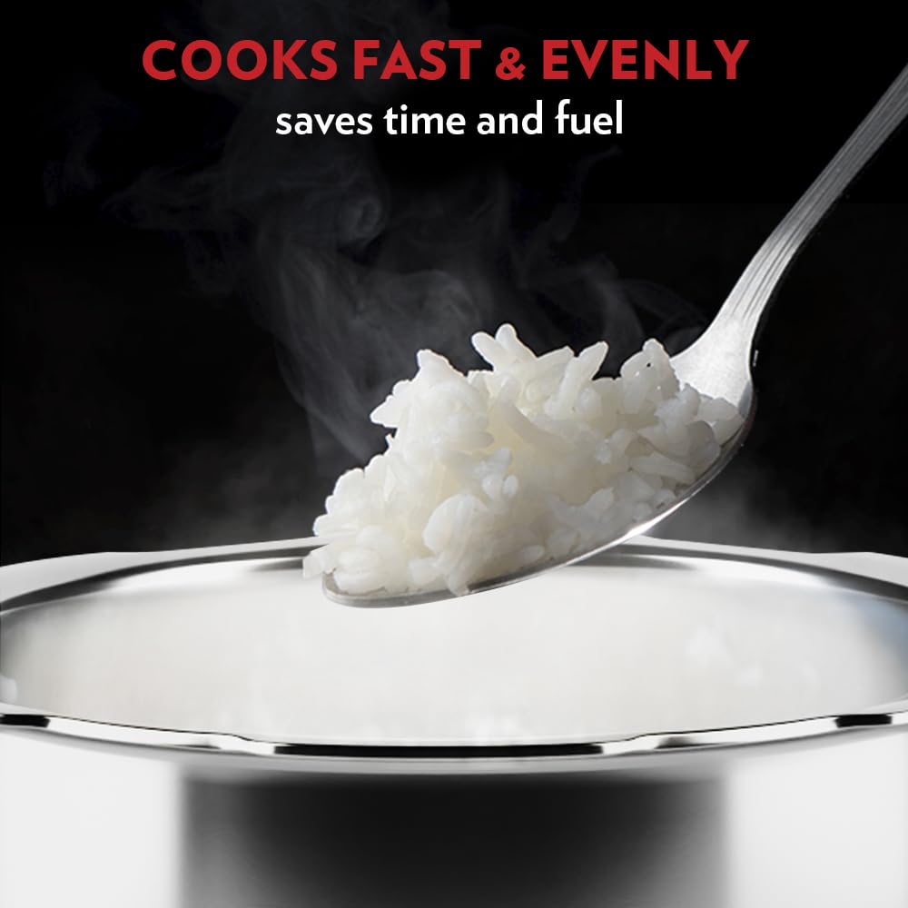 3 L Stainless Steel Pressure Cooker T64462