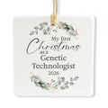 Ceramic 3-inch Square Ornament G7468