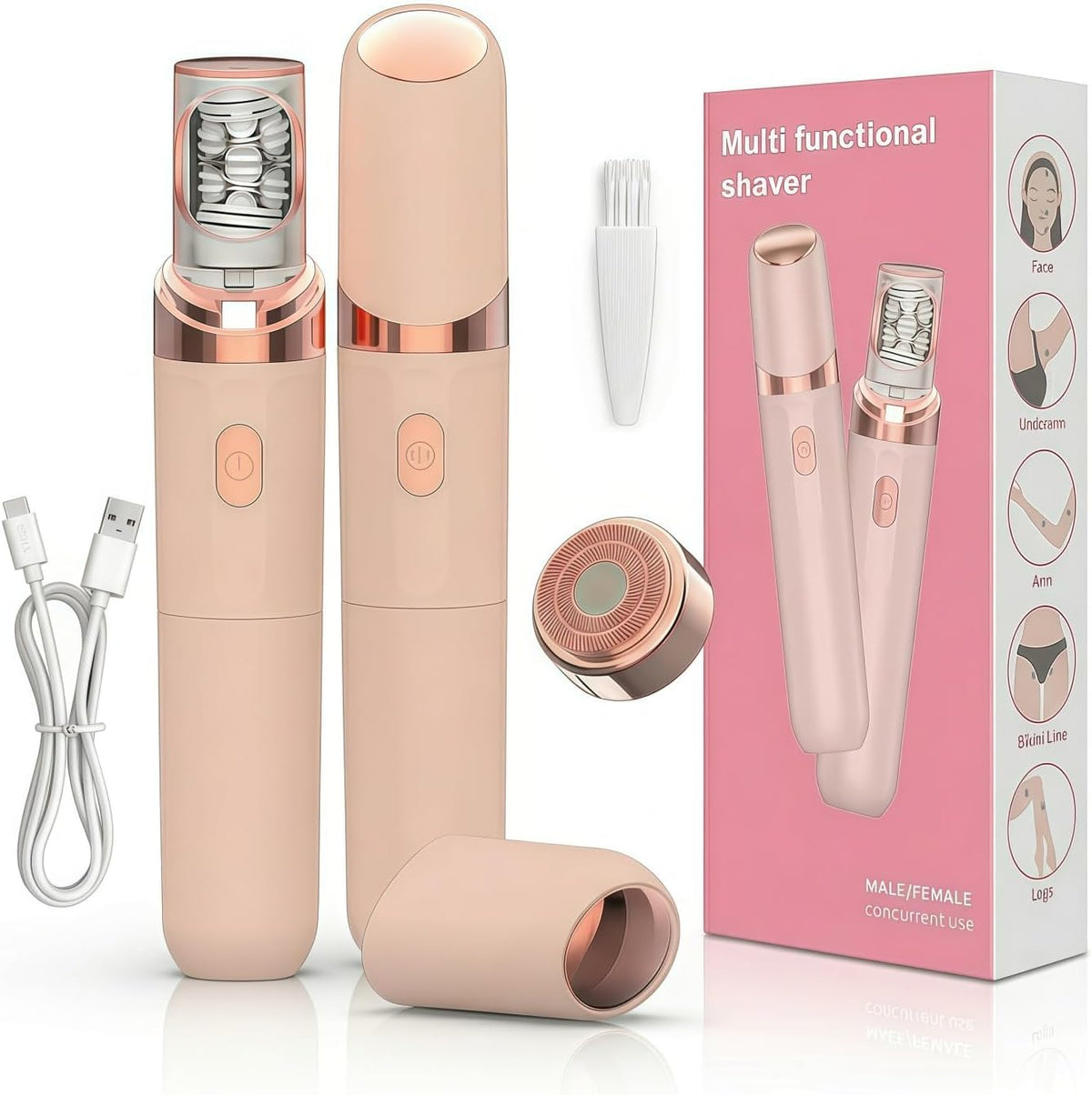 Rechargeable Cordless Electric Facial Epilator K971564