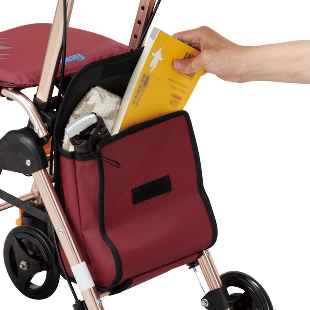 Portable Rollator Walker with Seat O34726
