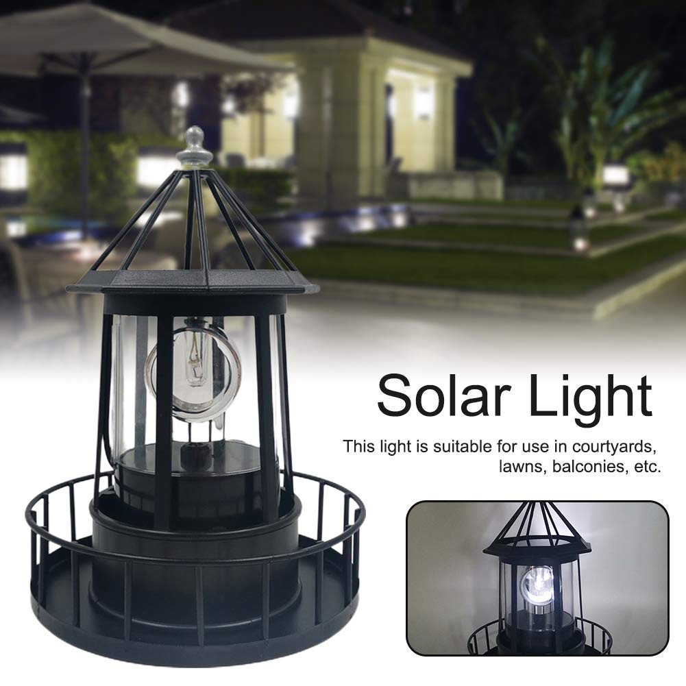 Solar Powered Rotating Garden Light F6363