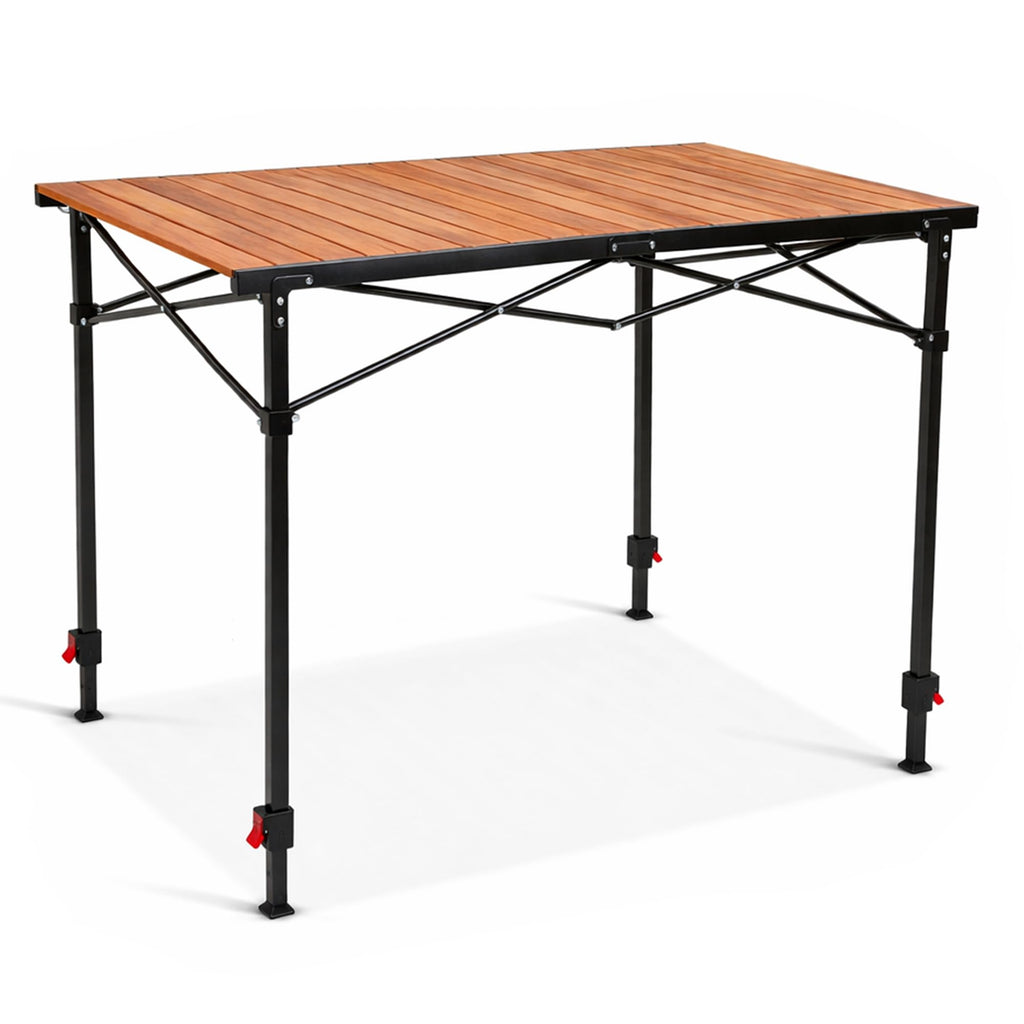 Large Adjustable Height Aluminum Camping Table X44150