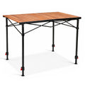 Large Adjustable Height Aluminum Camping Table X44150