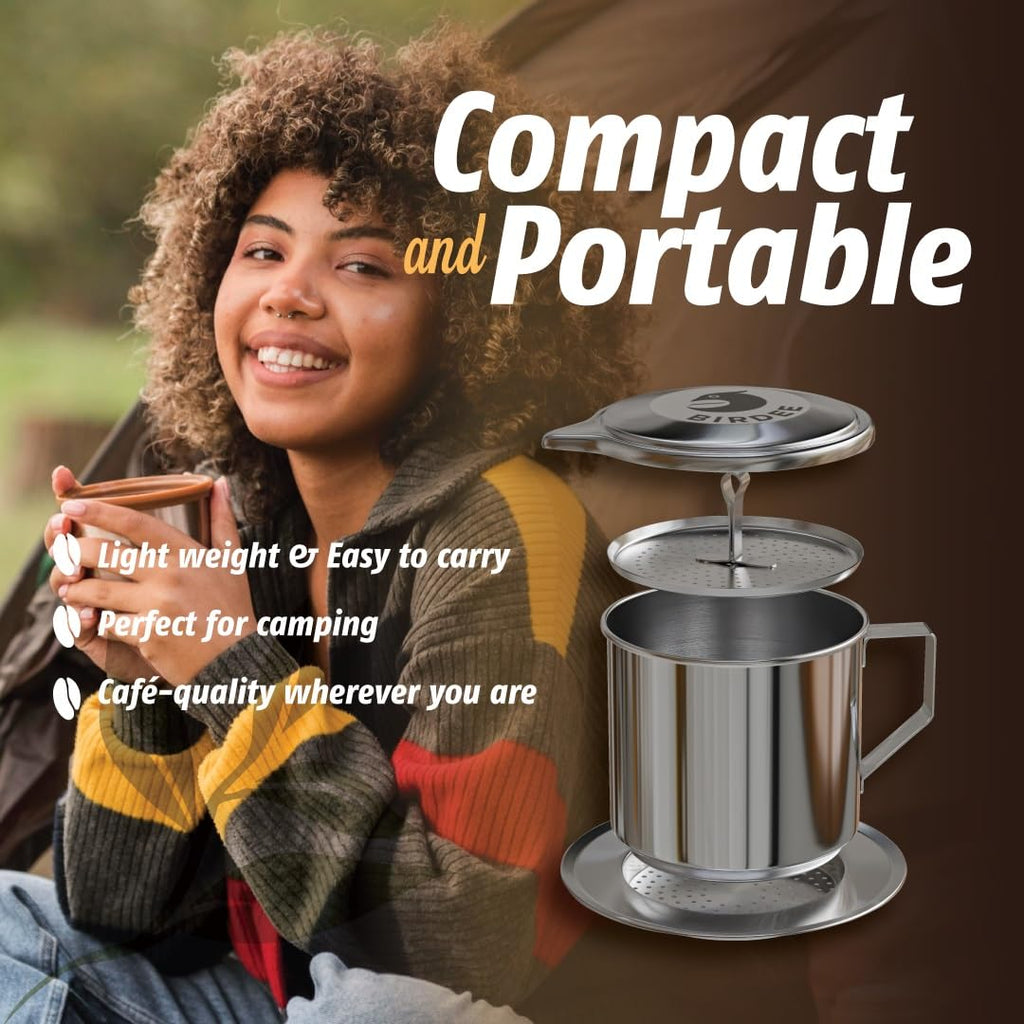 Vietnamese Coffee Dripper 12 oz Stainless Steel Q47611