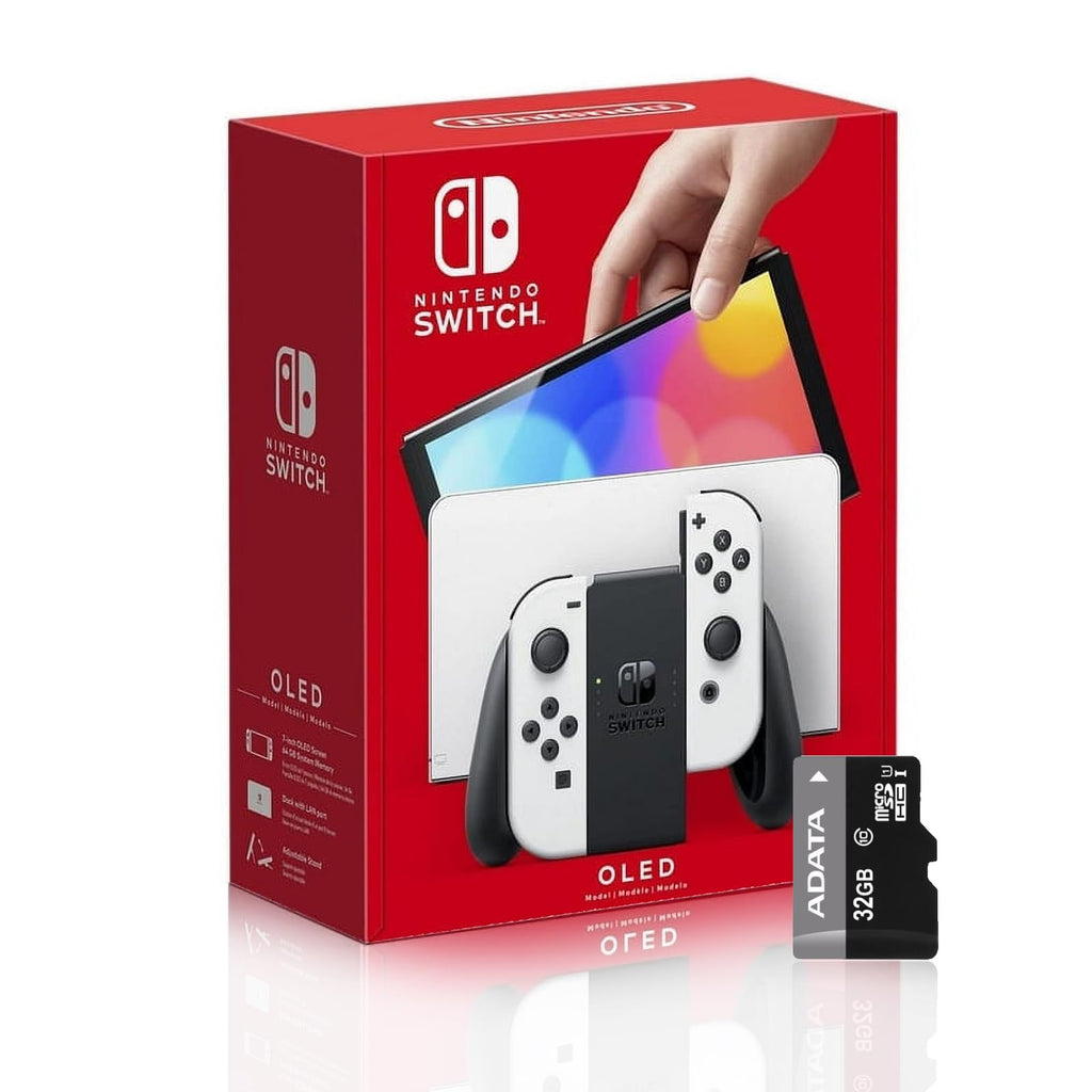 Nintendo Switch OLED Model with White Joy-Con E24609