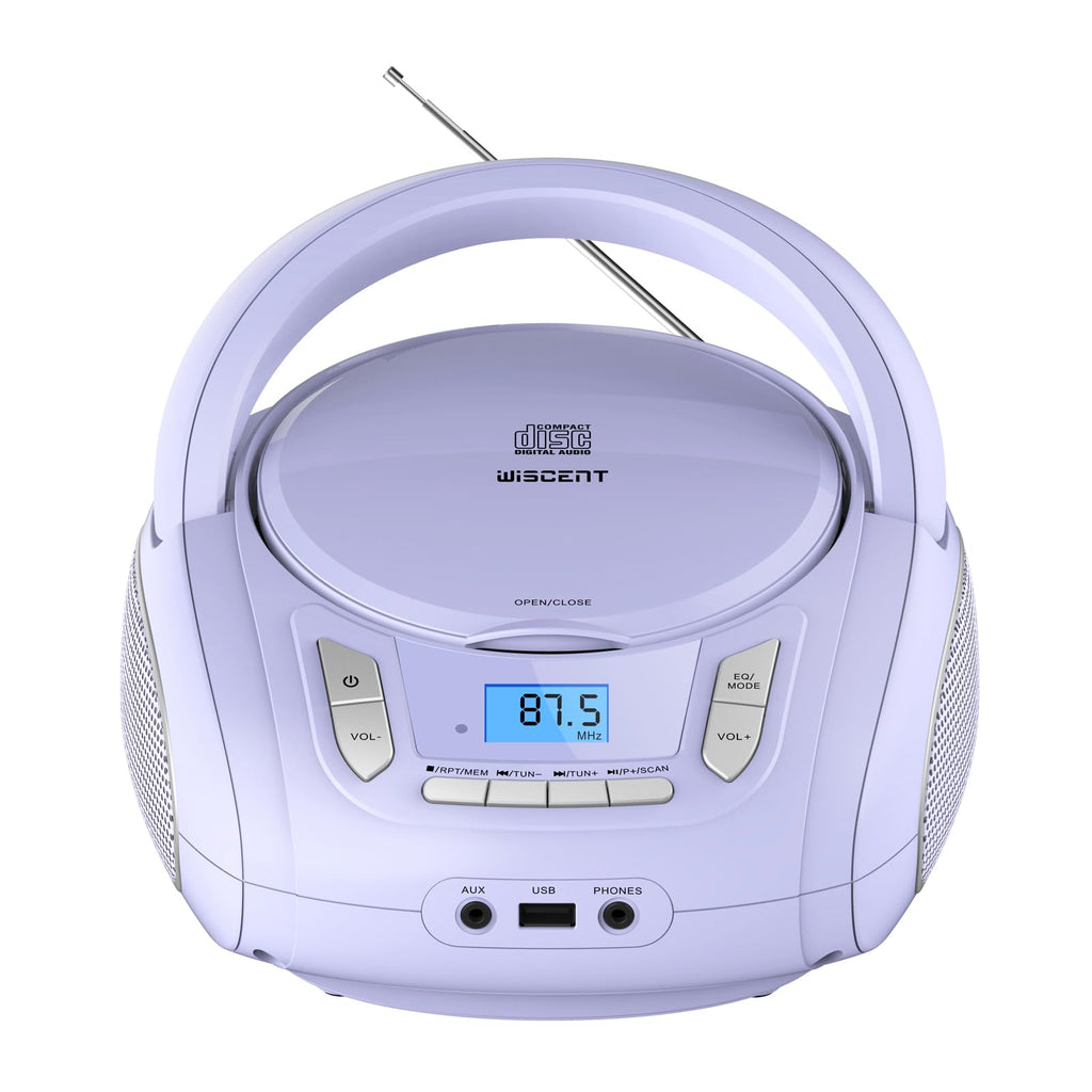 Portable CD Player with Bluetooth FM Radio USB MP3 S2947