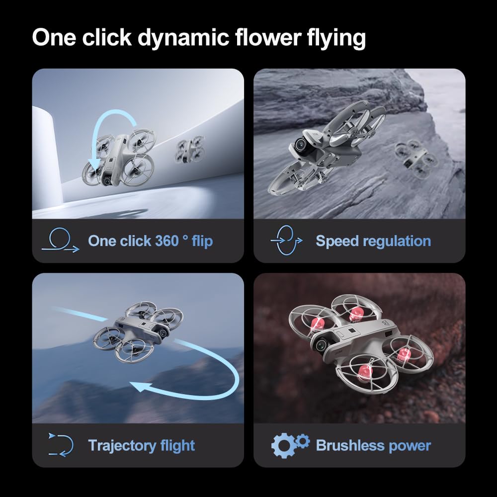 HD Camera Brushless Motor RC Quadcopter with 2 Battery K161493