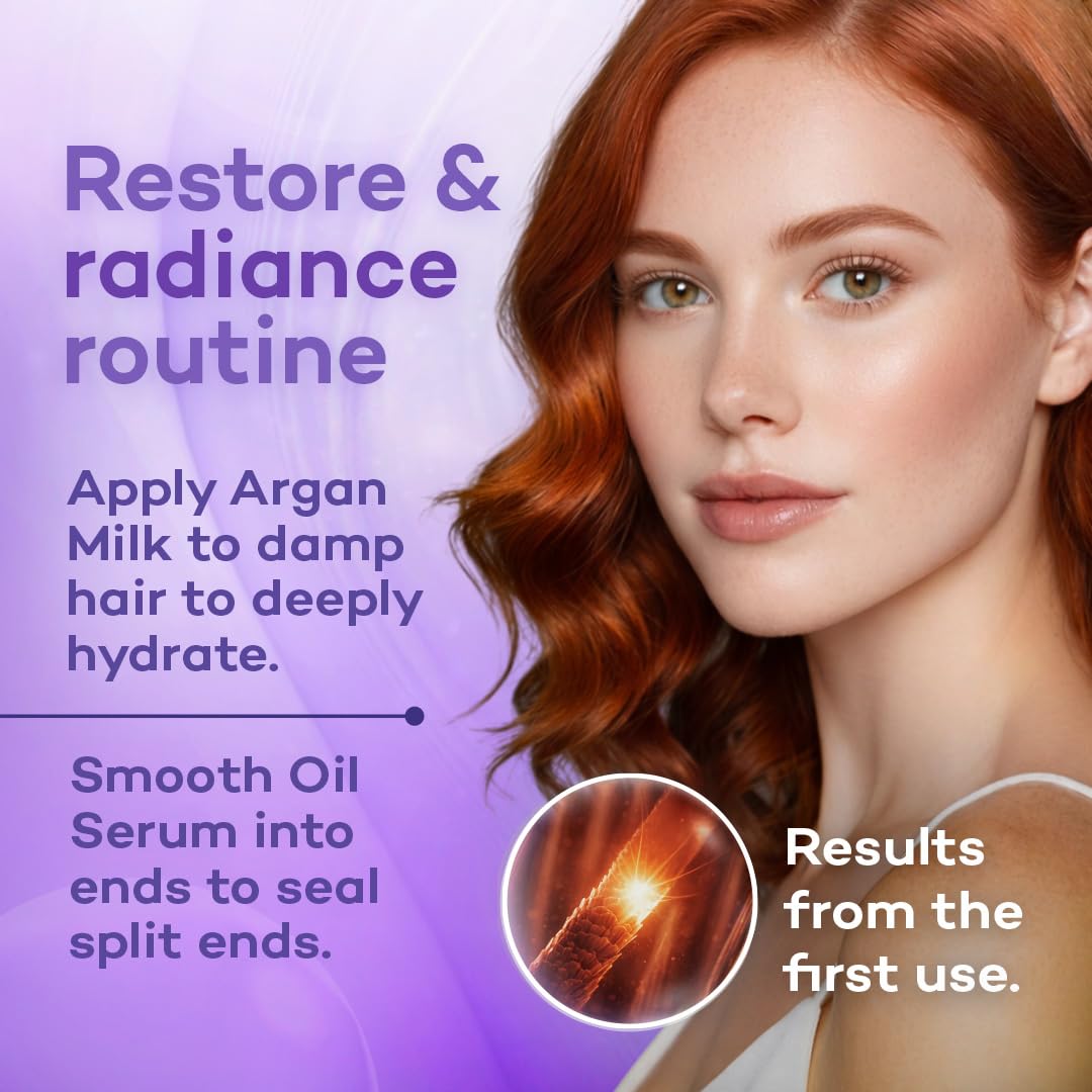 Argan Repair Leave-In Conditioner + Anti-Frizz Serum Q411530
