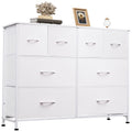 White 8 Drawer Dresser B698172