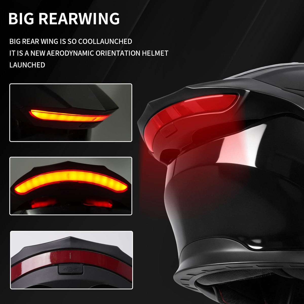 DOT Approved Flip Up Full Face Motorcycle Helmet with Dual Visor A19127