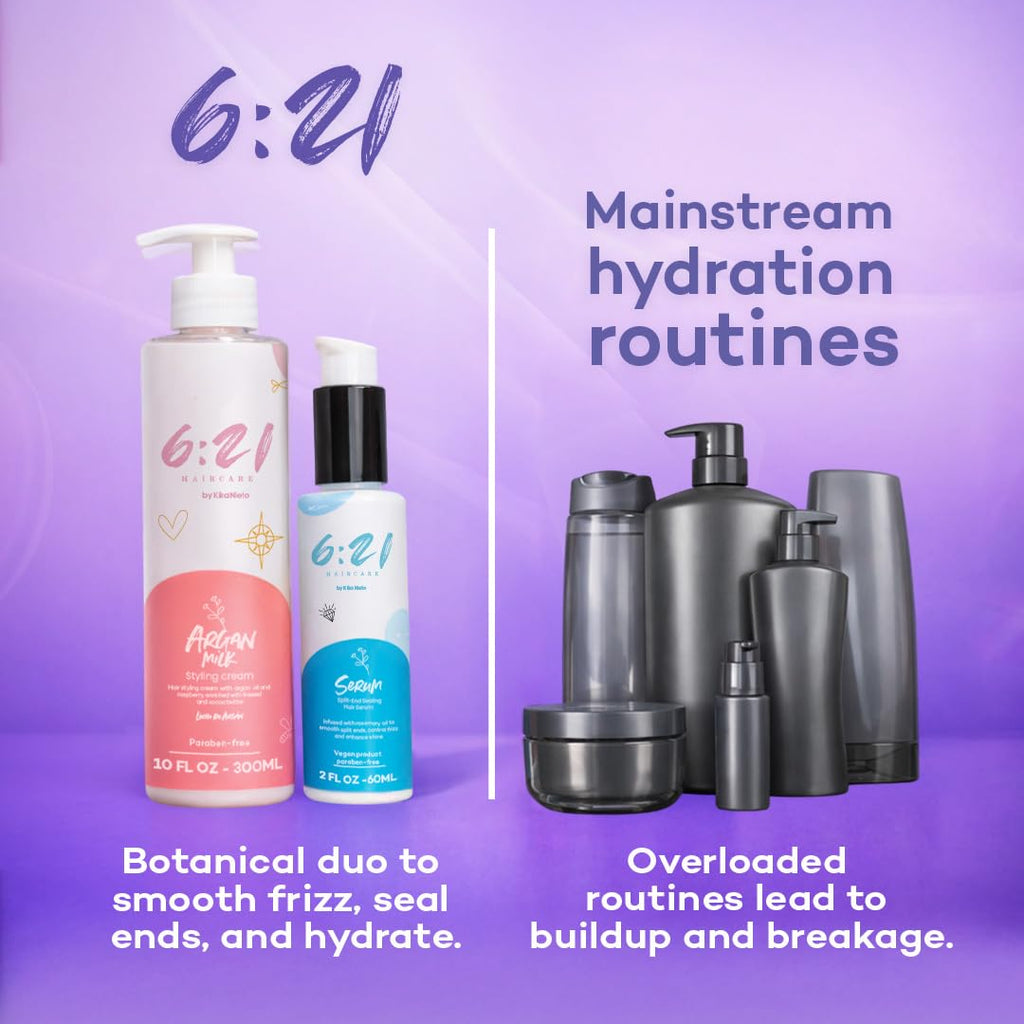 Argan Repair Leave-In Conditioner + Anti-Frizz Serum Q411530