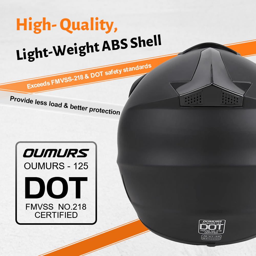 Full Face DOT Approved Adult Motocross Helmet U673175