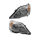 Pair of 2 Front Left-Right Headlights Assembly Replacement H7236