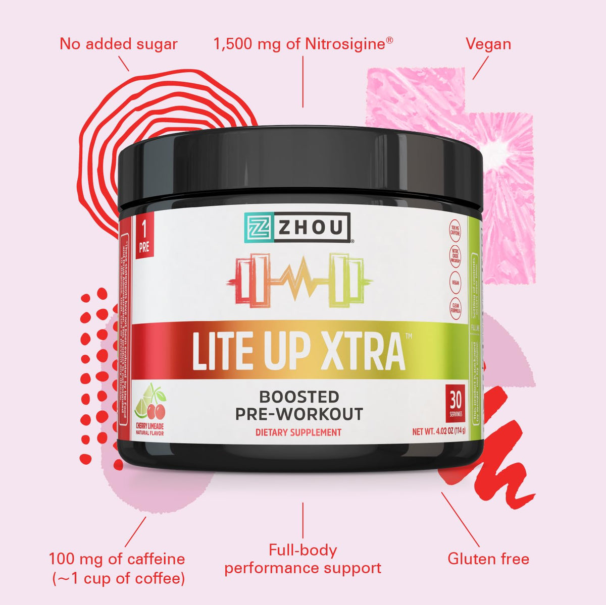 Cherry Limeade 16 oz Amino Acid Support C271