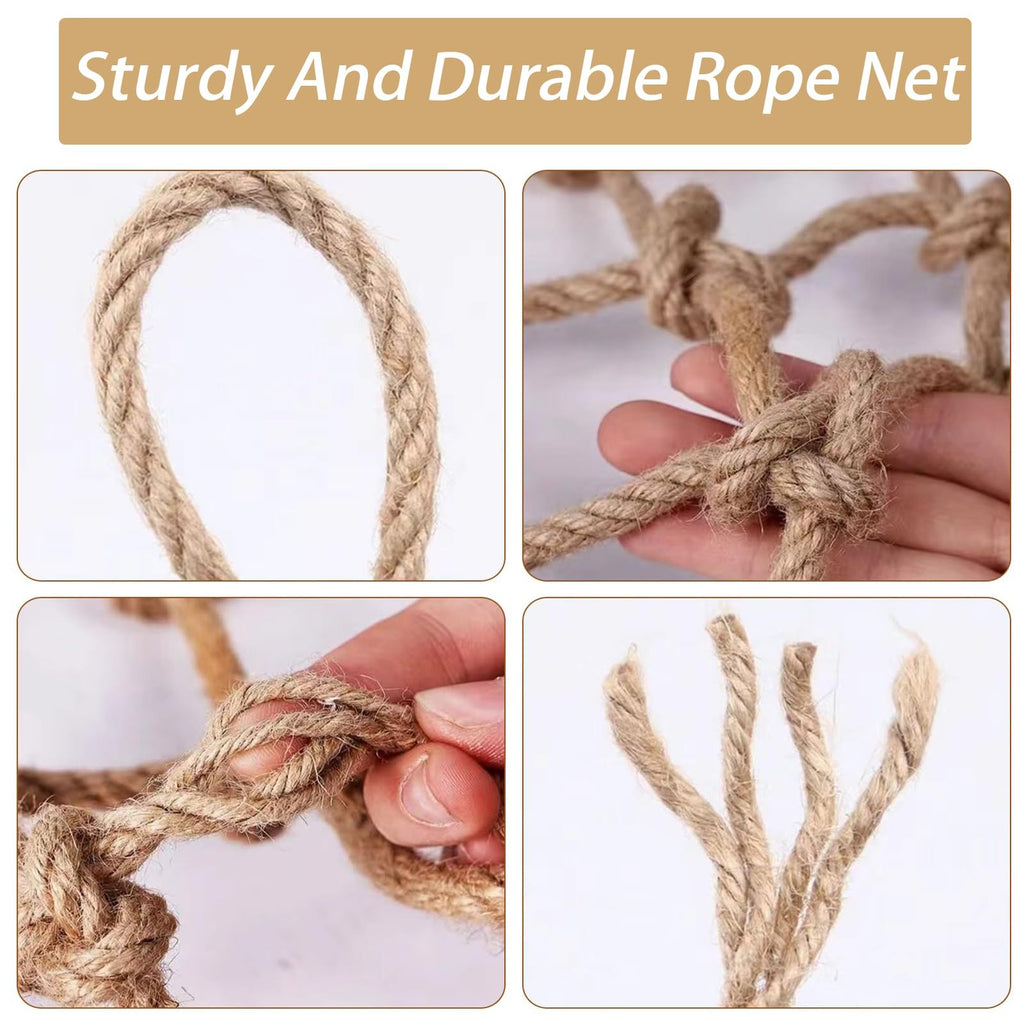 7x20ft Heavy-Duty Climbing Net E9414