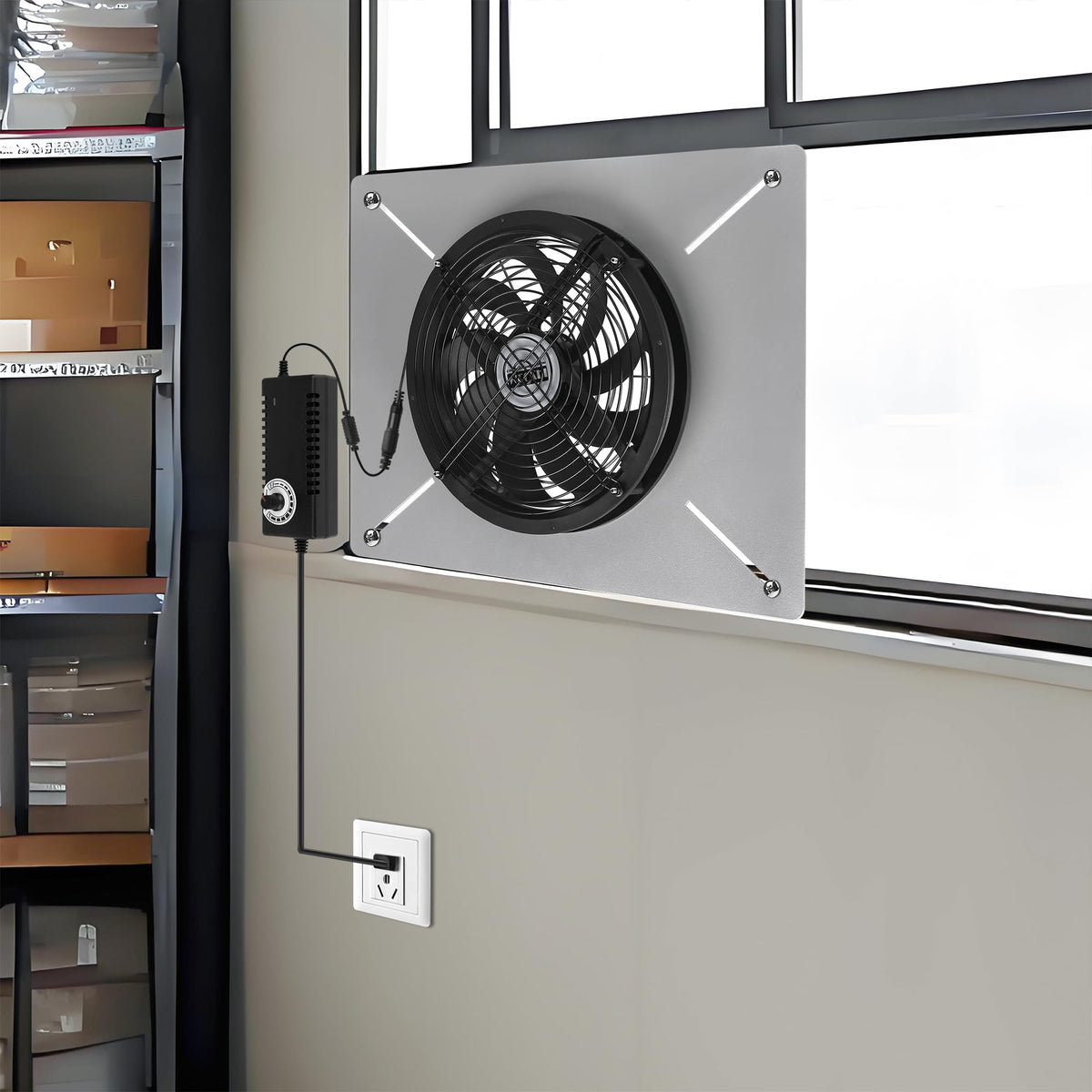Ultra-thin Stainless Steel Ventilation Fan N420