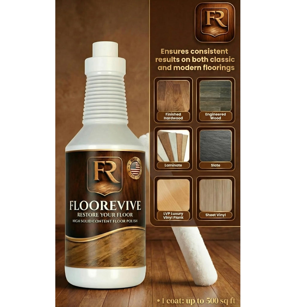 Wood Floor Polish & Shine Restorer, 32 Fl Oz Pack of 2 Q928