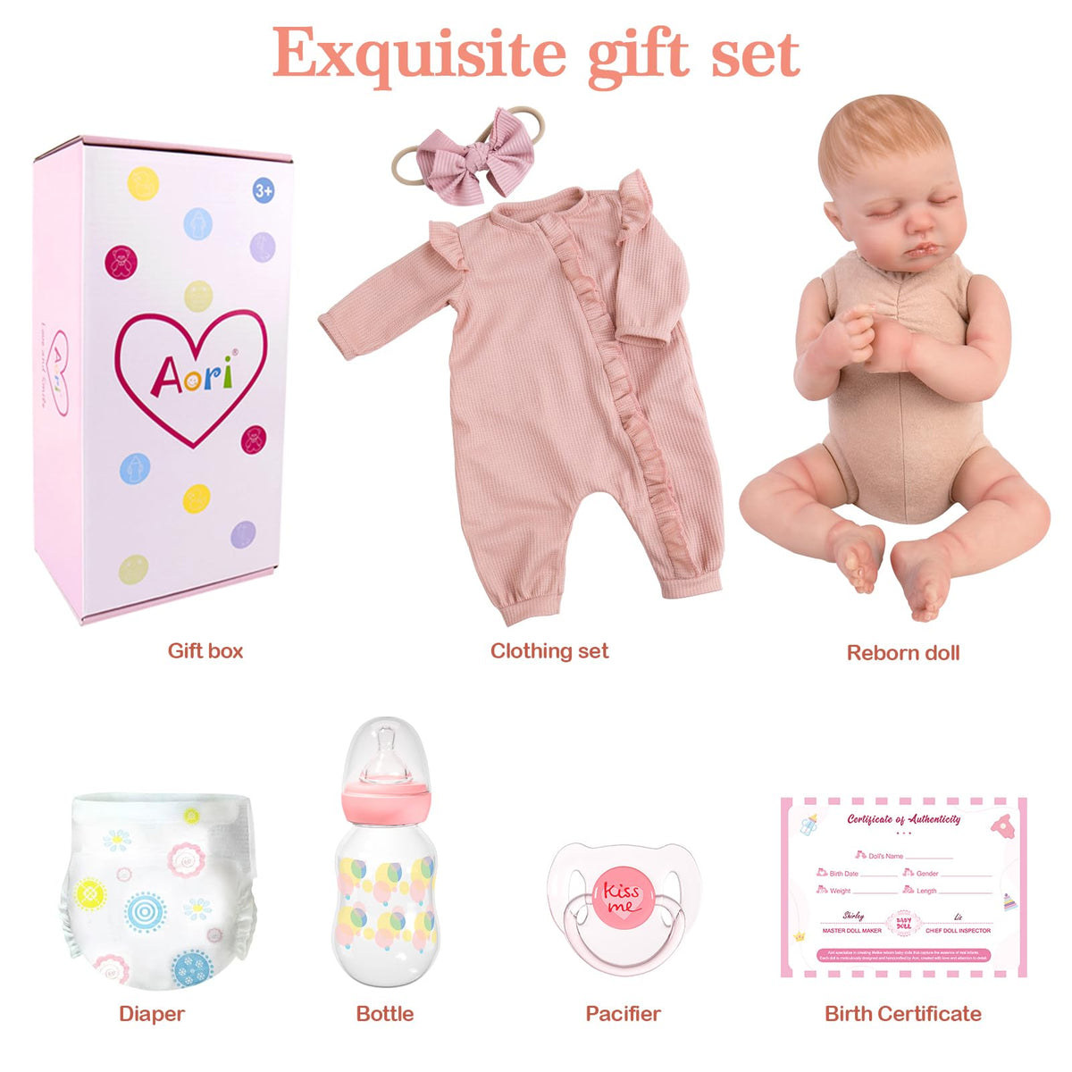 Reborn Baby Dolls 20-Inch W850