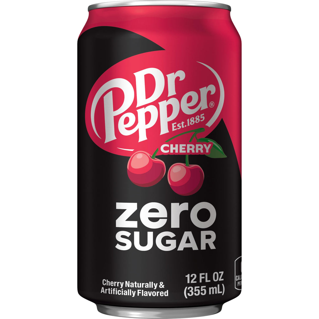 Cherry Zero Sugar Soda 12 fl oz 12 Pack M398439