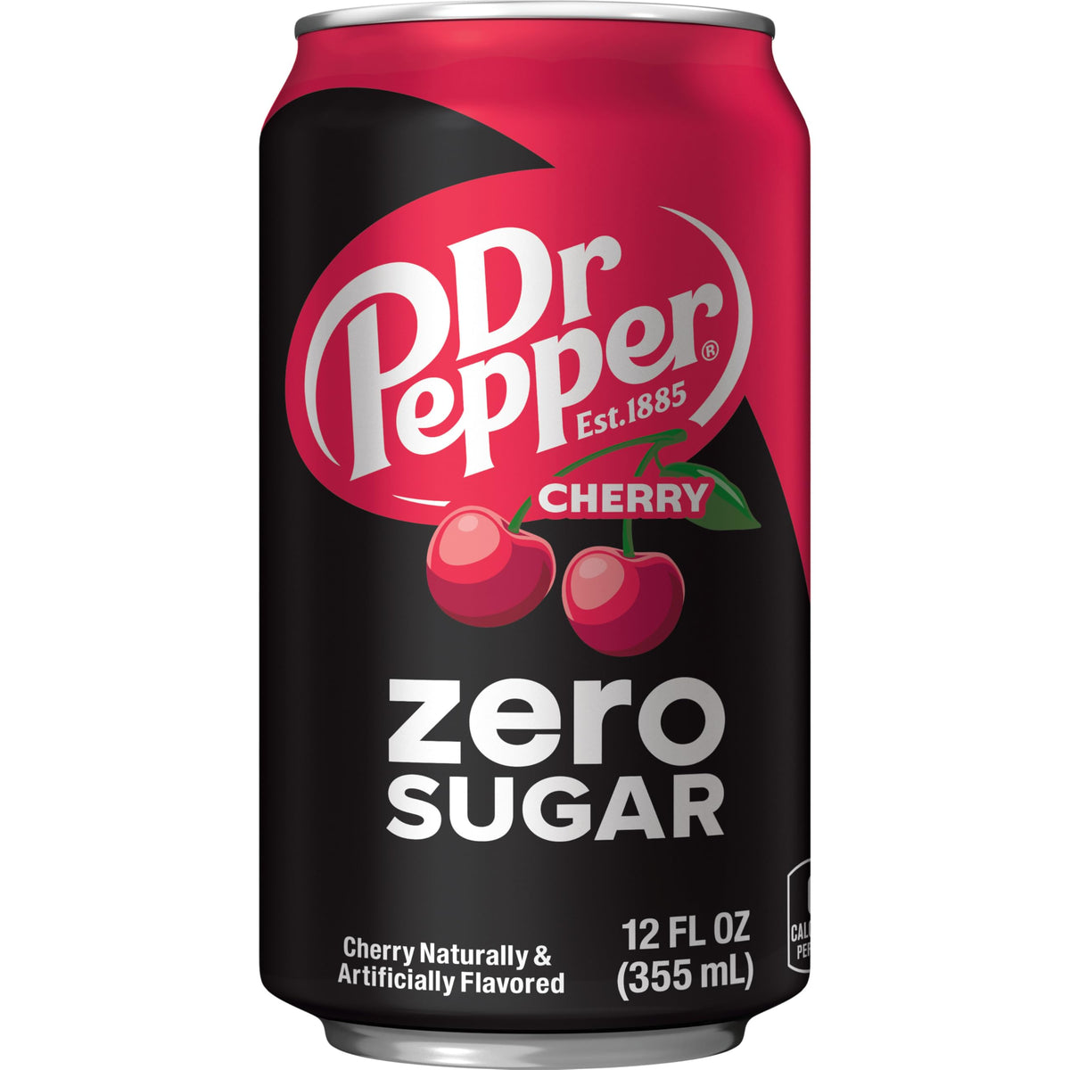 Cherry Zero Sugar Soda 12 fl oz 12 Pack M398439