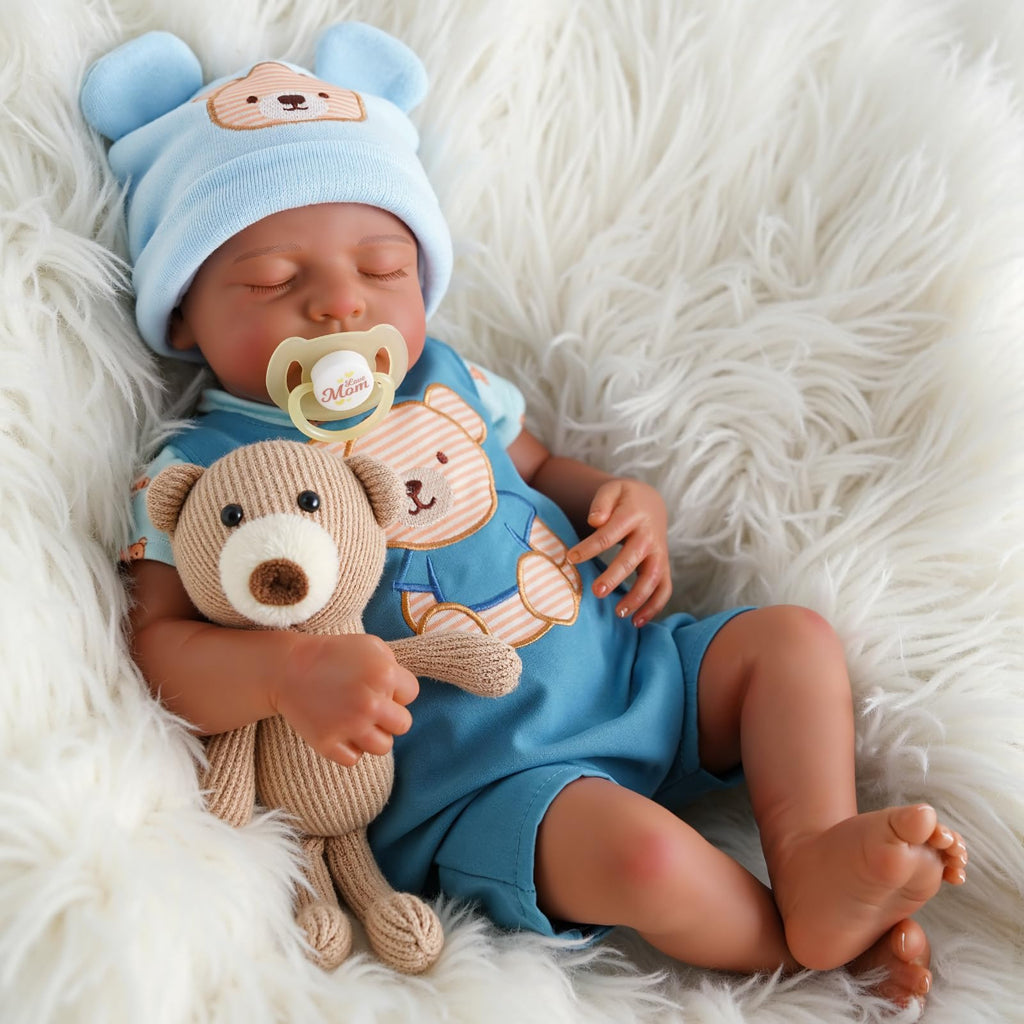 20 Inch Black Reborn Baby Dolls R245434