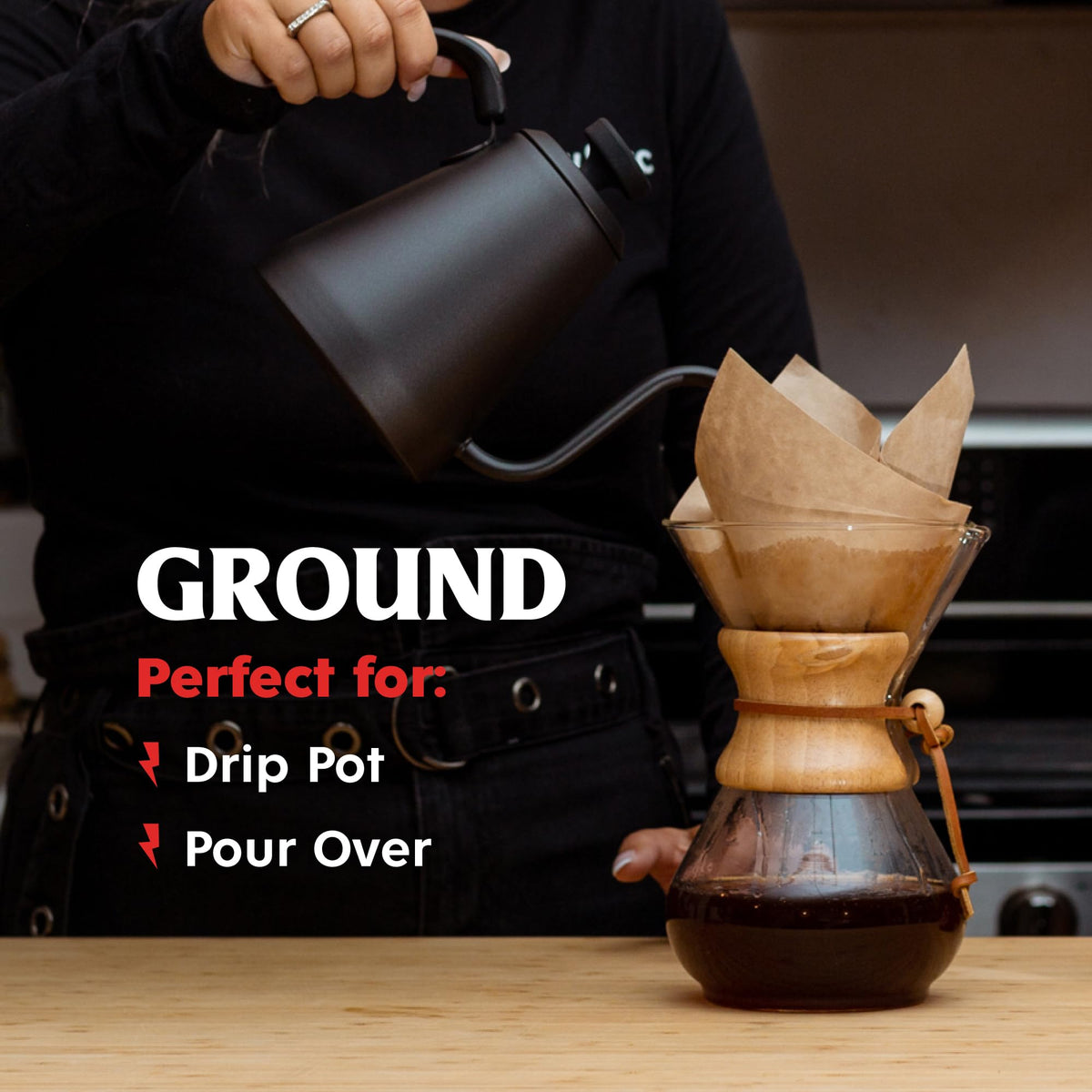Organic Espresso Roast Ground Coffee 14 oz K967054