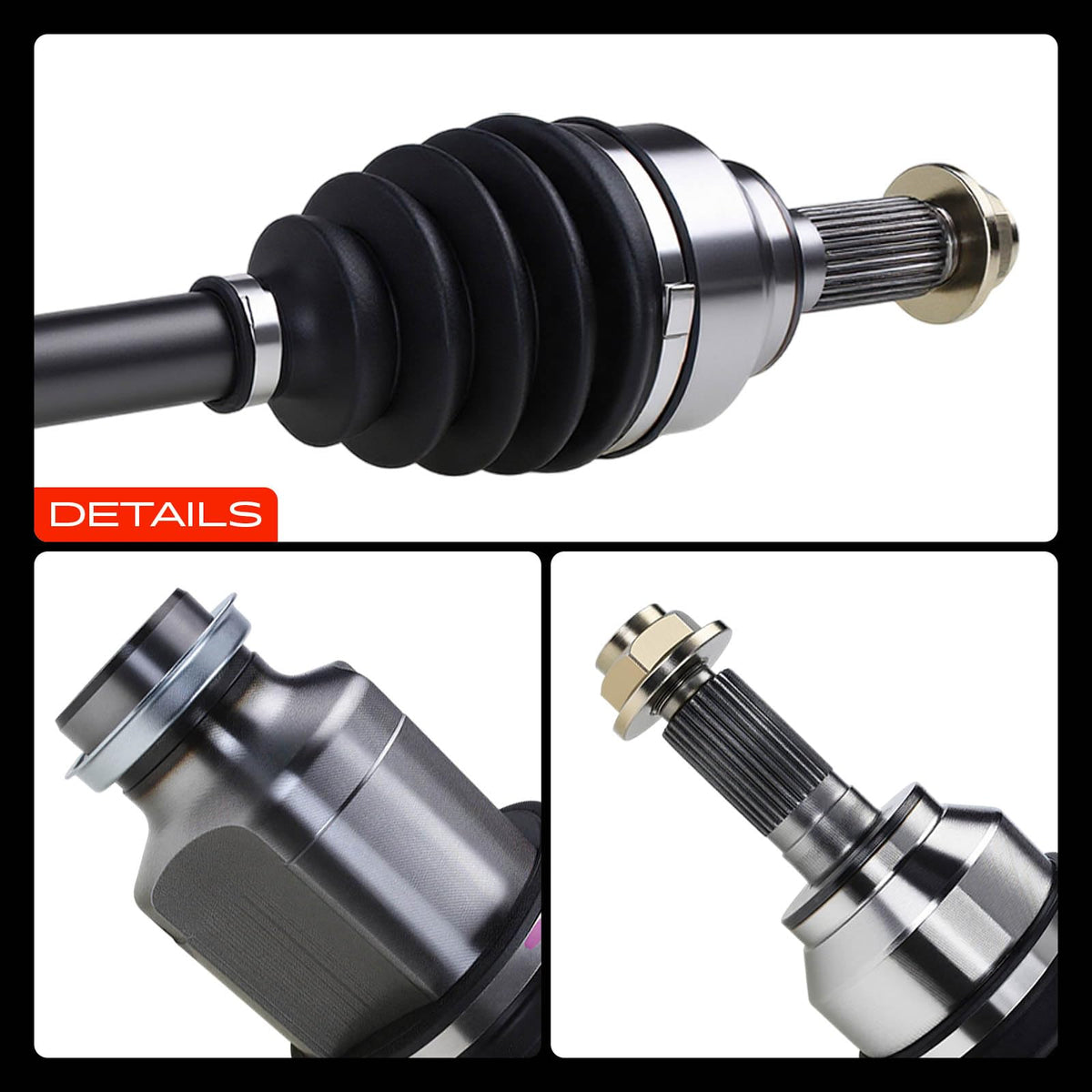 Front Right Passenger Side CV Axle Shaft Assembly N7510