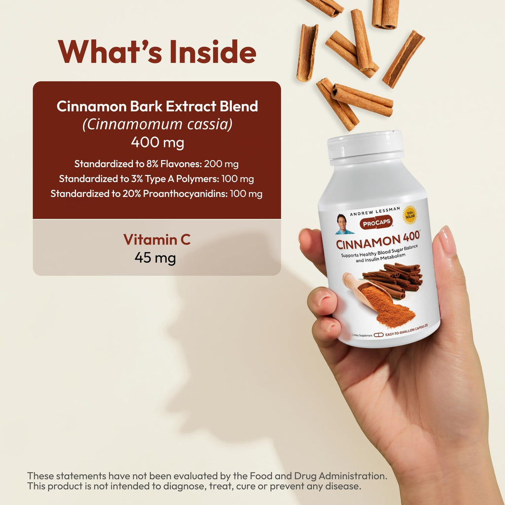 Cinnamon 400 mg 360 Capsules K53292