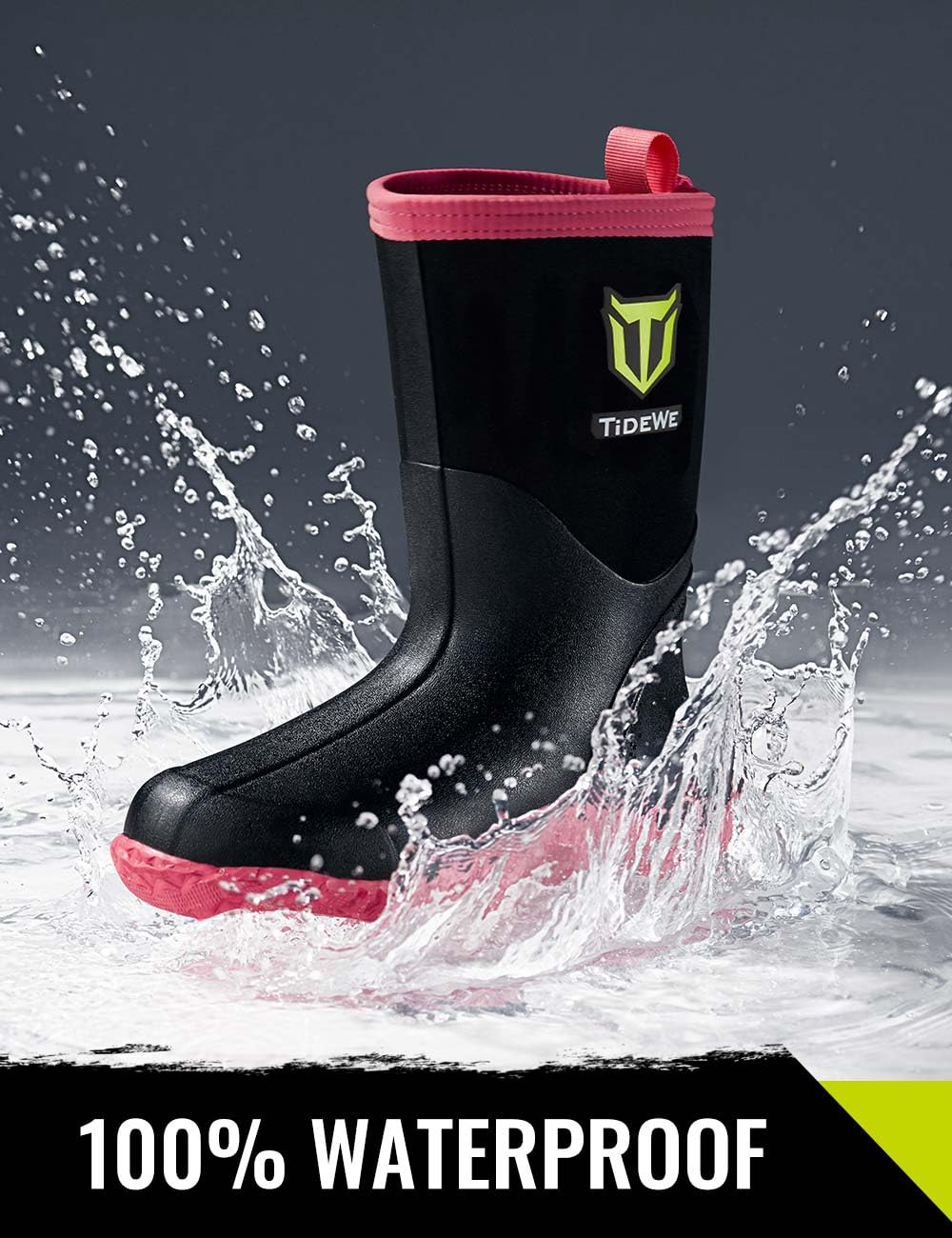 Waterproof Rubber Work Boots J575501