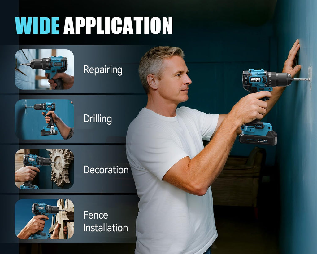 20V Cordless Drill with 65N.m High Torque S238115
