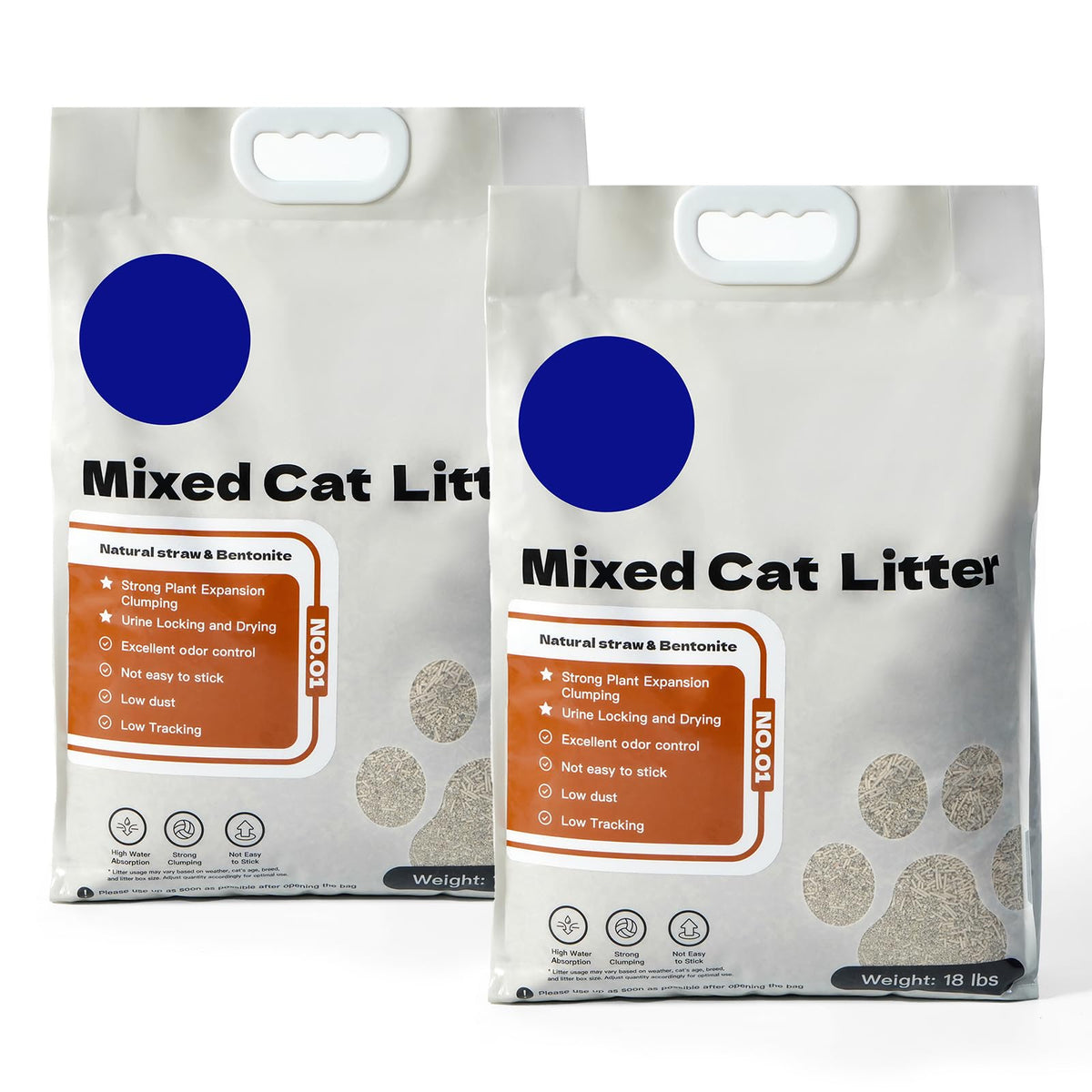 Natural Clumping Cat Litter 36 Pounds M84132