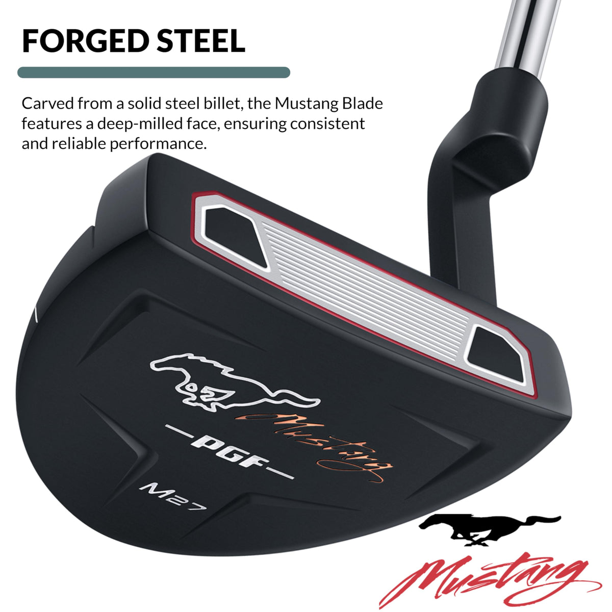 Black Plumber’s Neck Putter S5394