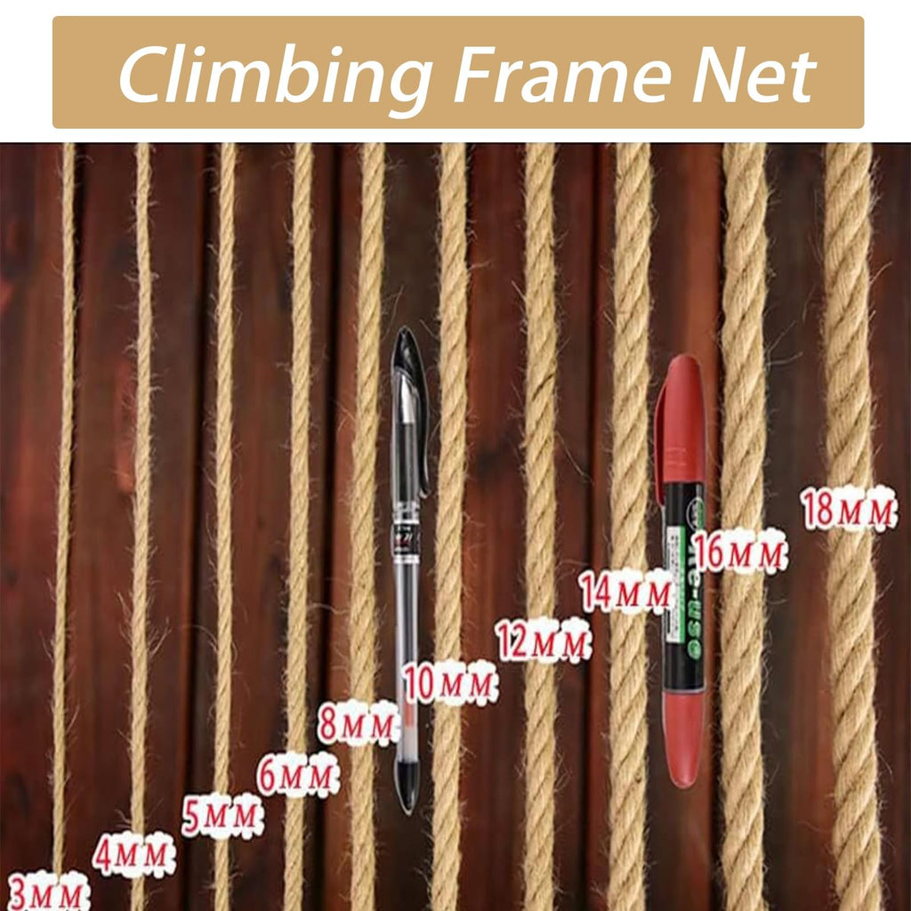 7x20ft Heavy-Duty Climbing Net E9414