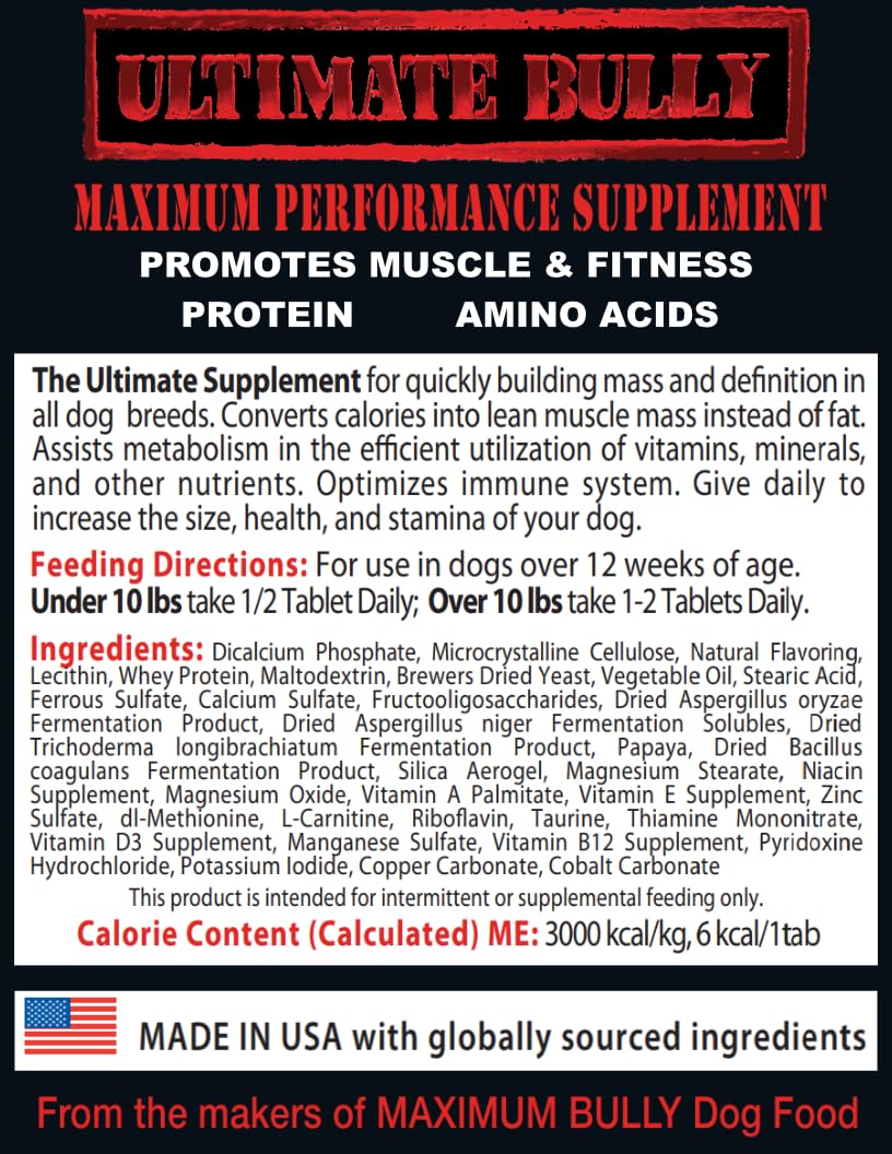 365 Tablets Canine Supplement X522