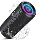 Black Portable Bluetooth Speaker with 20W Stereo Sound N35117