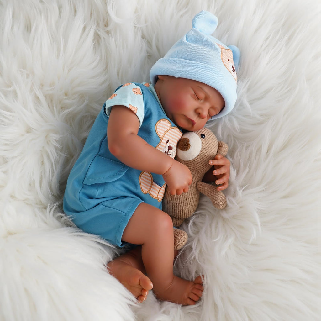 20 Inch Black Reborn Baby Dolls R245434