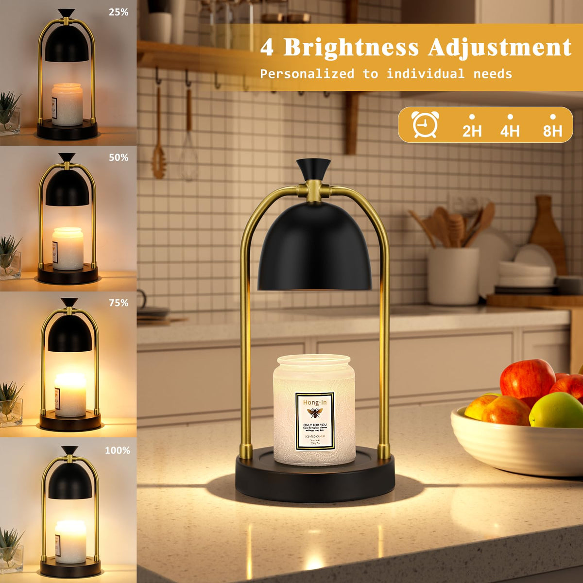 Candle Warmer Lamp with Timer 2 Pack H181