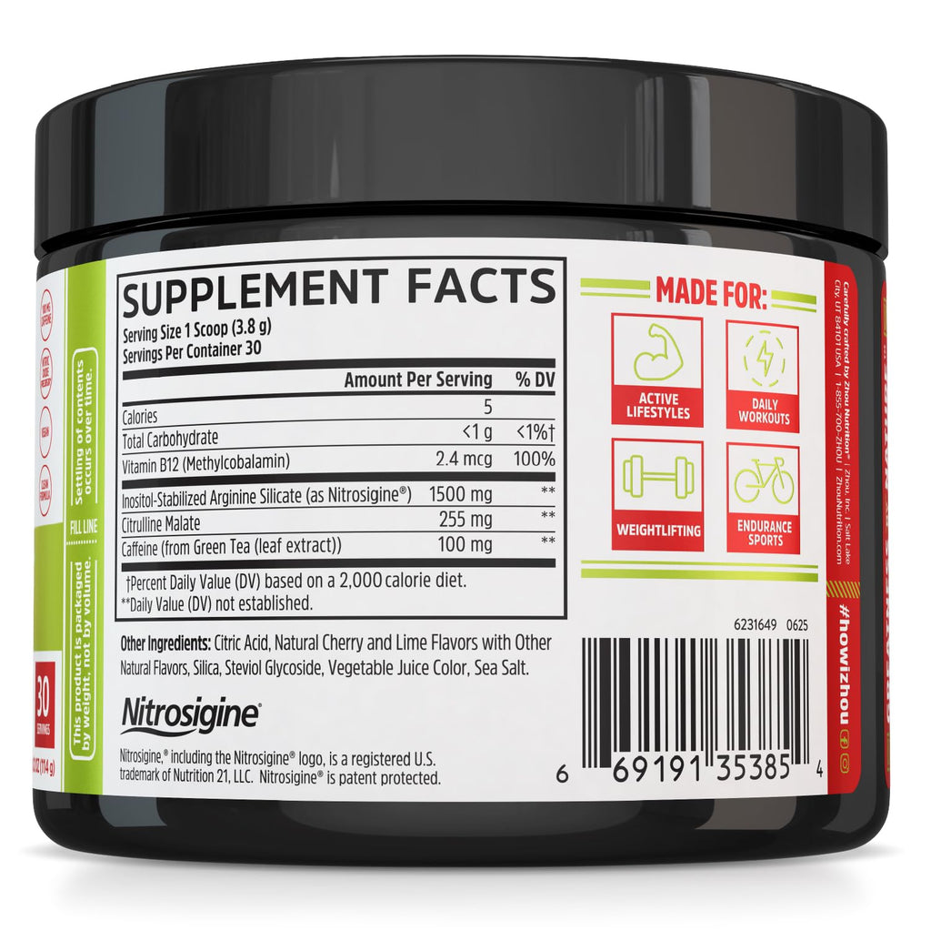 Cherry Limeade 16 oz Amino Acid Support C271