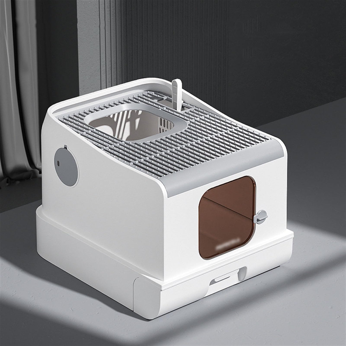 Fully Enclosed Extra Large Cat Litter Box Q873152