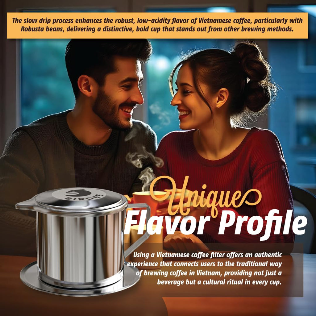 Vietnamese Coffee Dripper 12 oz Stainless Steel Q47611