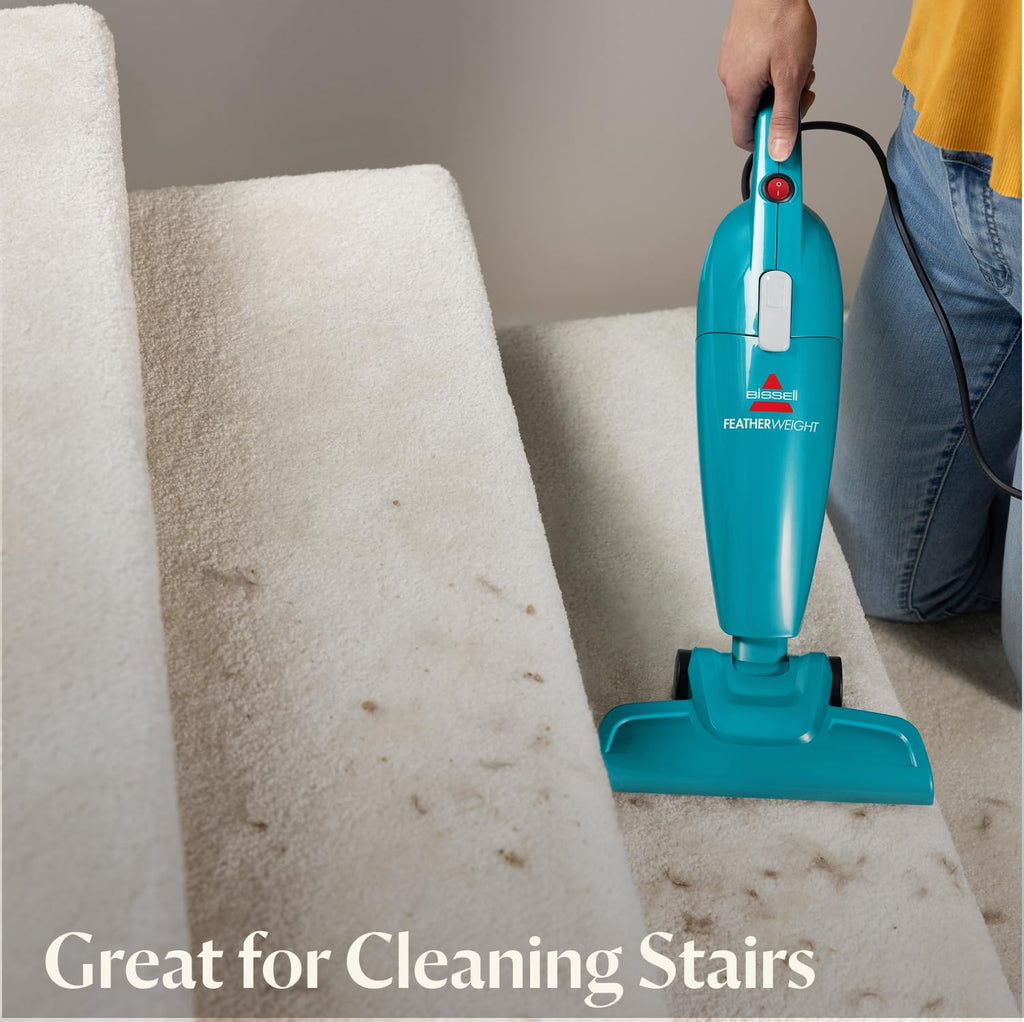 Bagless Stick Vacuum and Electric Broom with Crevice Tool U2131