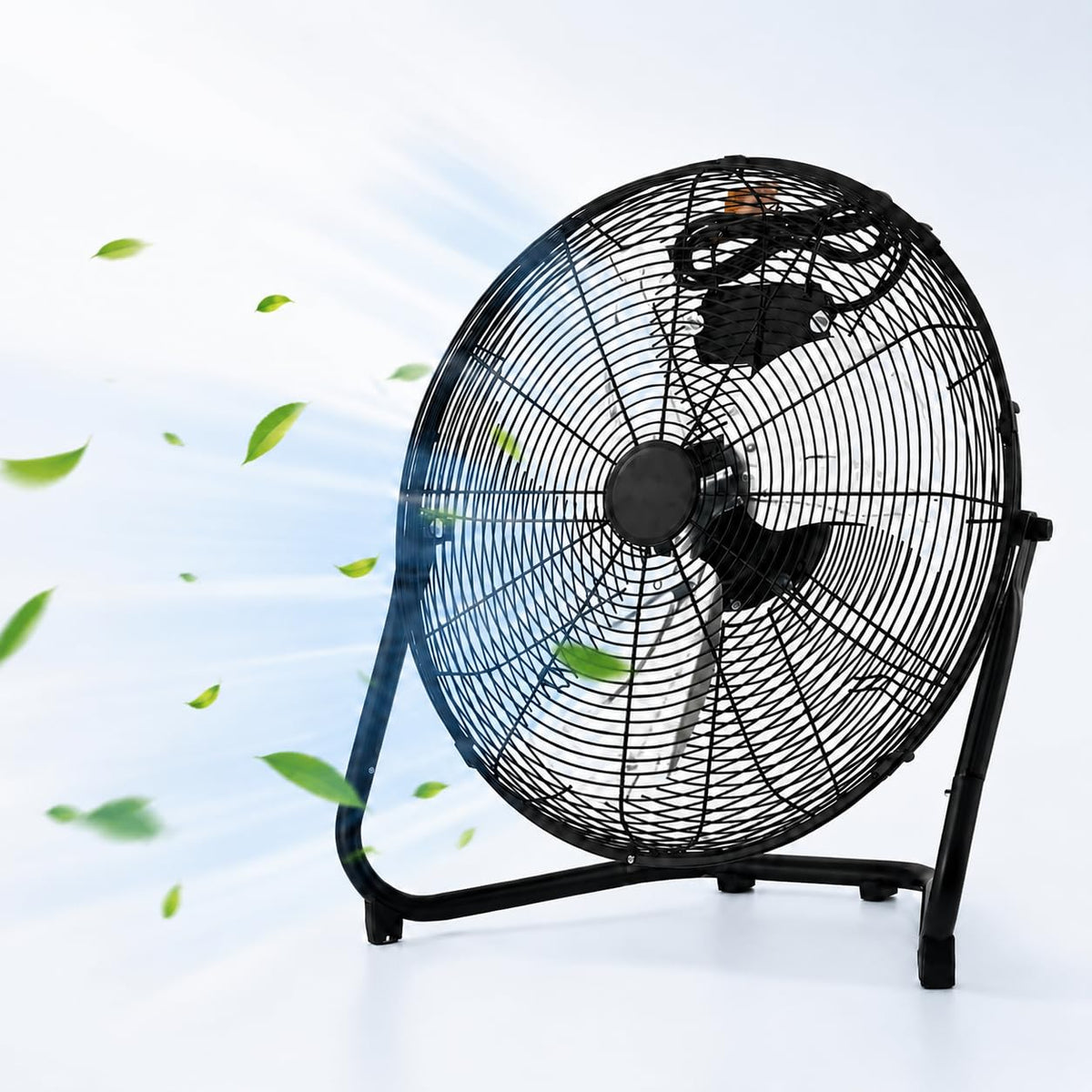 20 Inch Industrial Floor Fan, 3 Speeds, 360° Tilt K54105