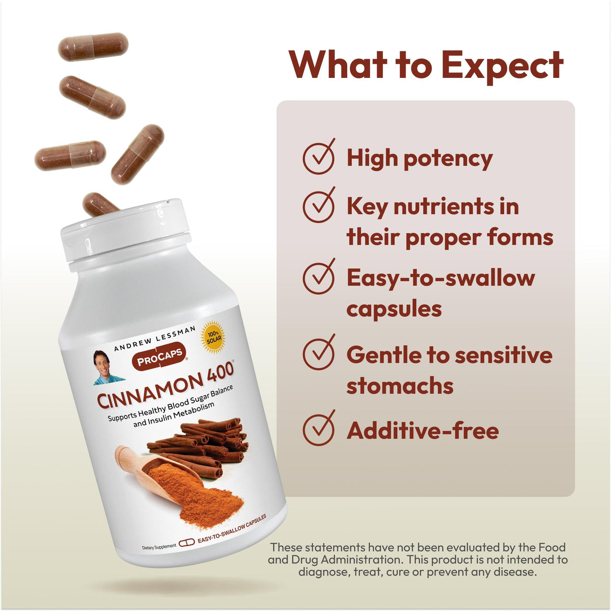 Cinnamon 400 mg 360 Capsules K53292