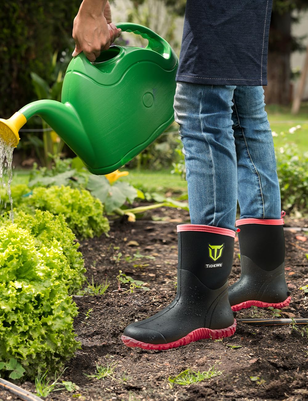 Waterproof Rubber Work Boots J575501