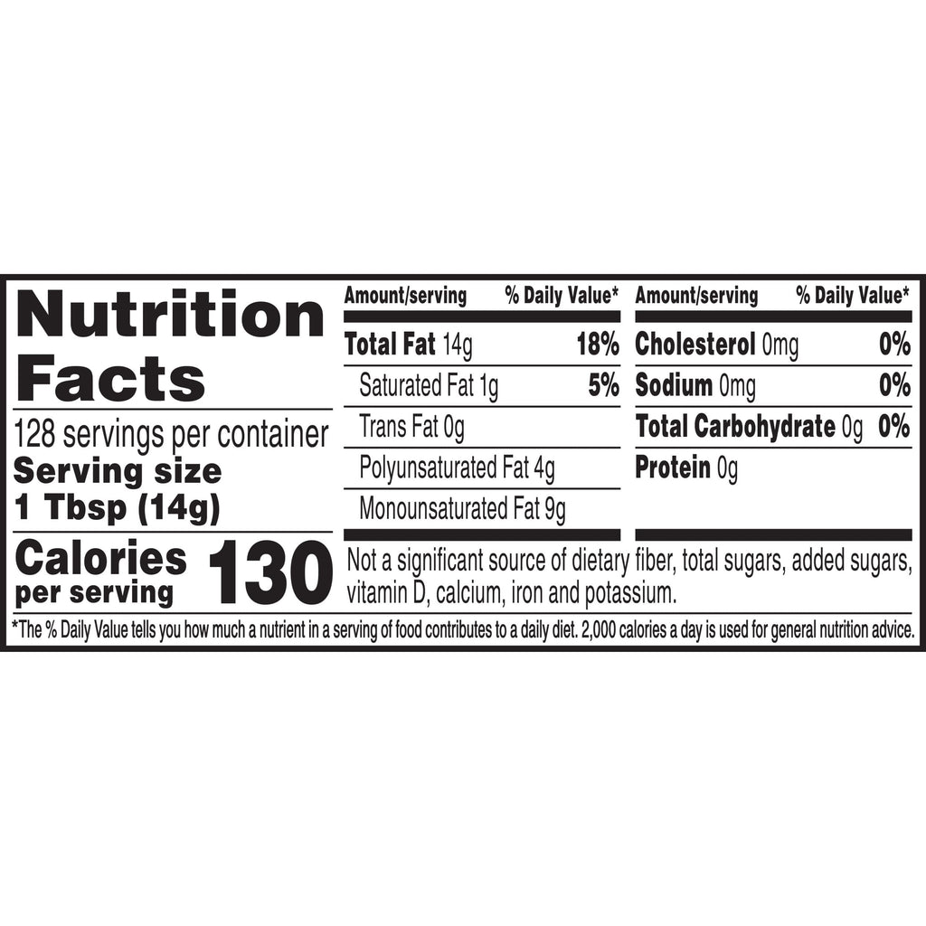 Canola Oil 64 Fluid Ounce Pack of 2 Q64421